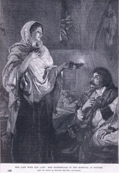 The Lady with the Lamp: Miss Nightingale in the hospital at Soutari